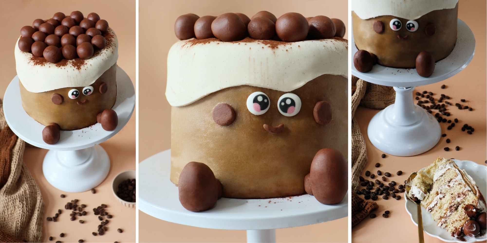Ambiance layer cake tiramisu kawaii